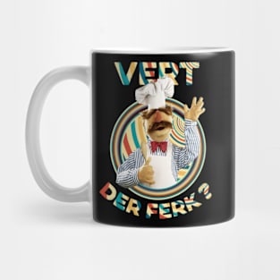 vert der ferk retro style Mug